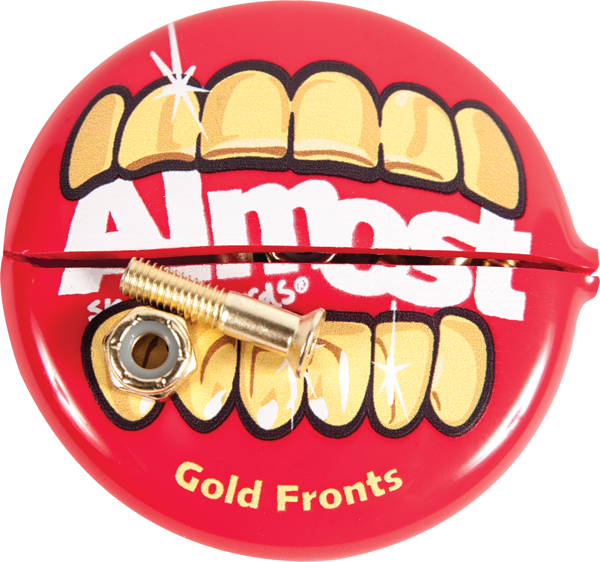 Almost Gold Nuts & Bolts 1"ALLEN Hardware Set