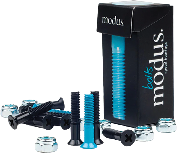 Modus 1" Phillips Hardware Black/Blue Single Set