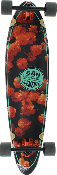 San Clemente Orange Blossom Squashtail Complete 9X36