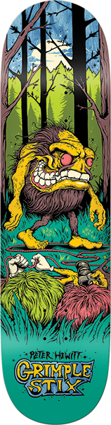 Anti-Hero Hewitt Grimple Stix Gryptids Deck 8.65
