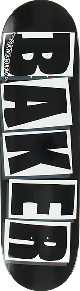 Baker Brand Logo Deck 8.47 Blk/Wht