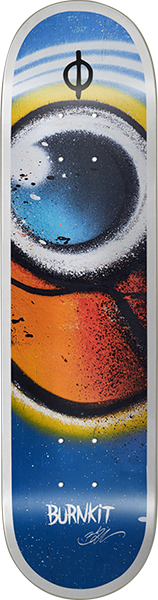 Burnkit Visualize Deck 8.0 Blue/White