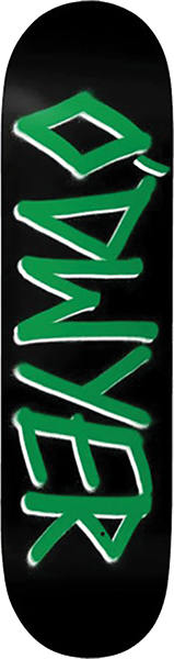 Deathwish O-Dwyer Gang Name Deck 8.25 Black/Green