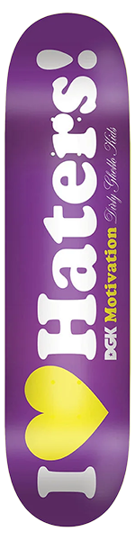 DGK Haters Deck 8.06