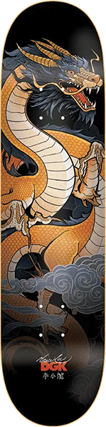 DGK Bruce Lee Dragon Lee Deck 8.0 Lenticular