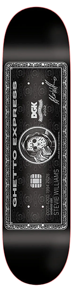 DGK Williams Ghetto Express Deck 8.25