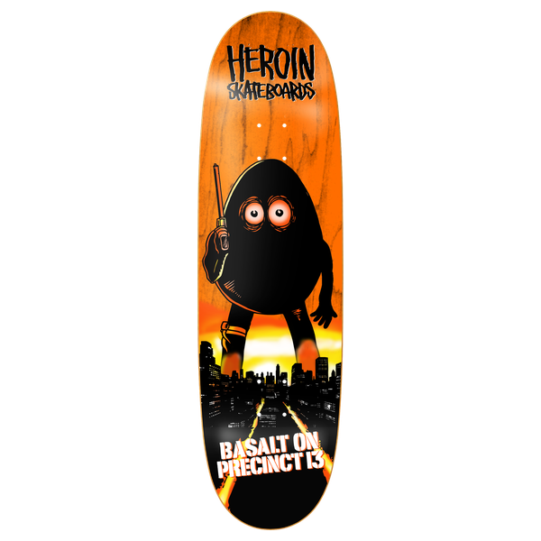 Heroin Basalt On Precinct 13 Egg Deck 8.75
