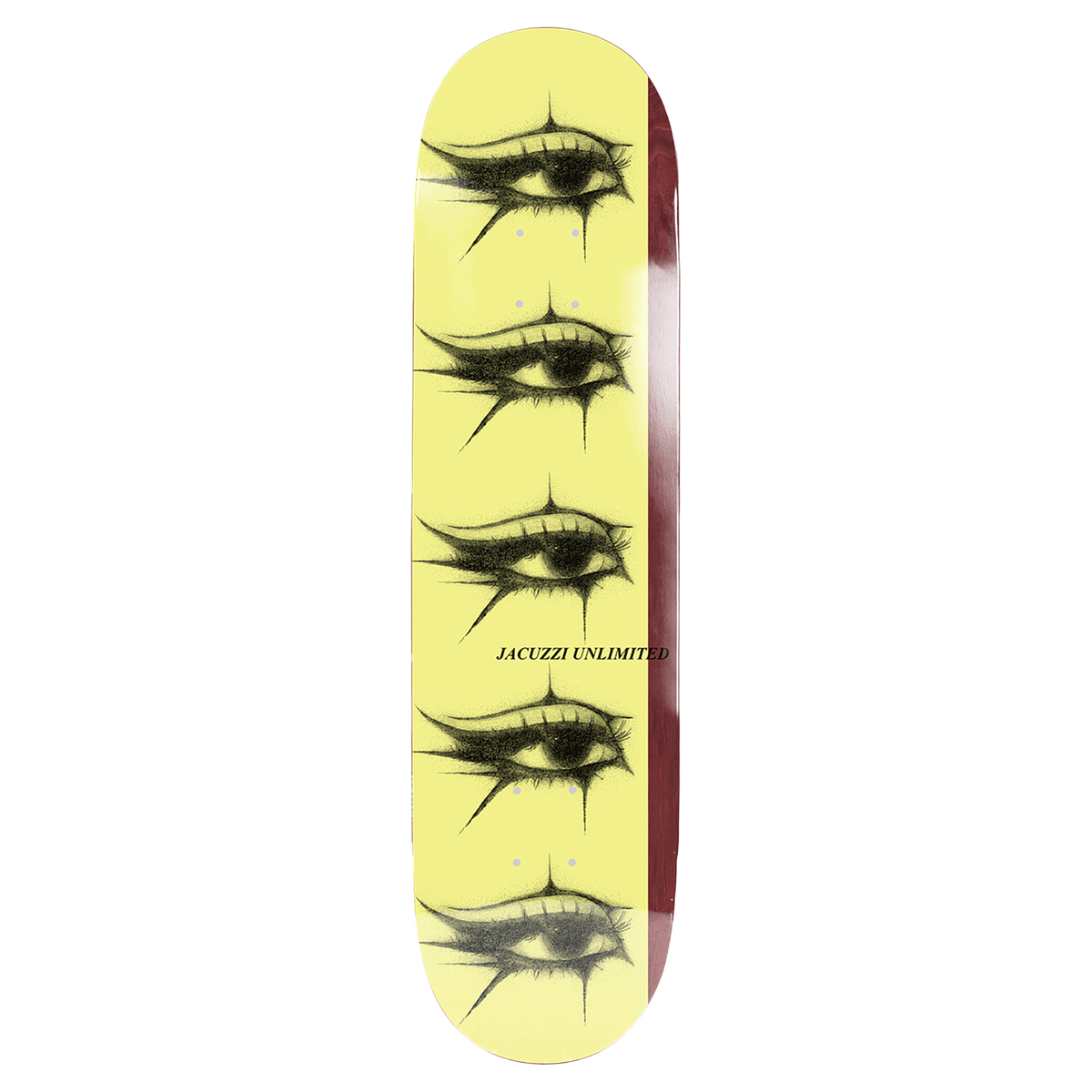 Jacuzzi Jet Ski Eyes Deck 8.25 Yellow/Burg EX7