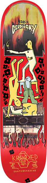 Krooked Cernicky Hot Deck 8.25 Red