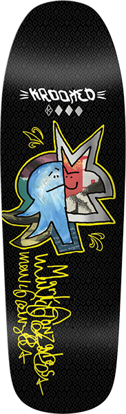Krooked Gonzales Sig Deck 9.81X32.06 Black