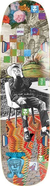 Opera Skateboards Becket Collage Deck 8.75X32.5 EX7