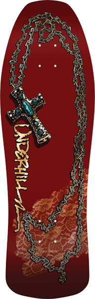 Powell Underhill Cross 02 Dk 9.9X31.5 Burgundy/Gold