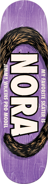 Real Wilkins My Favorite Skater Deck 8.5 Purple