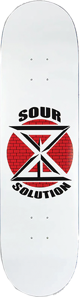 Sour Dk Logo Deck 8.25 White