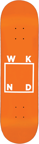 WKND Logo Deck 8.12/WB Orange
