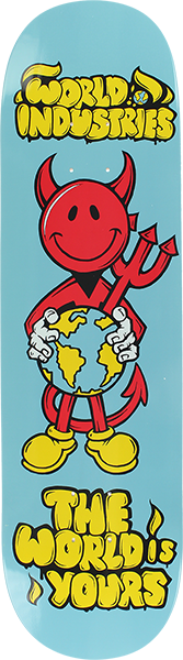World Industries Devil Man The World Is Yours Deck 8.38