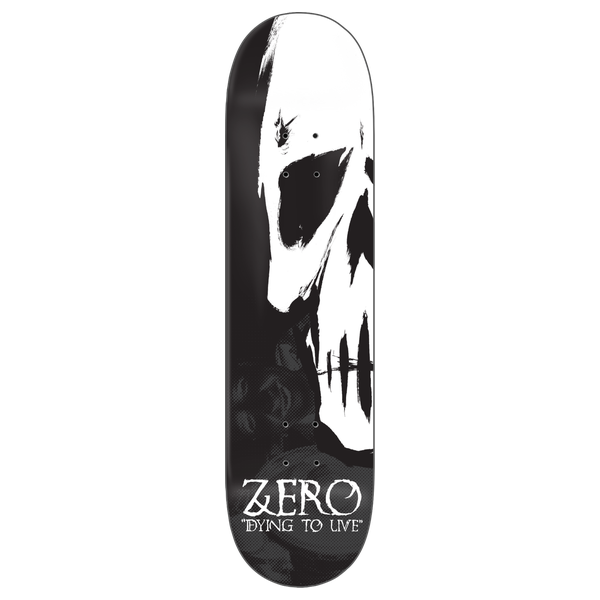 Zero Dying To Live 30YR Deck 8.5 Black/White
