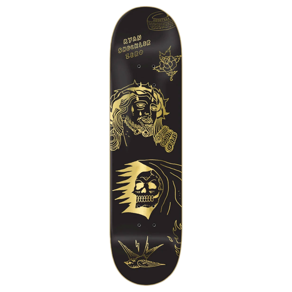 Zero Sheckler Suffer Deck 8.5 Gold Foil