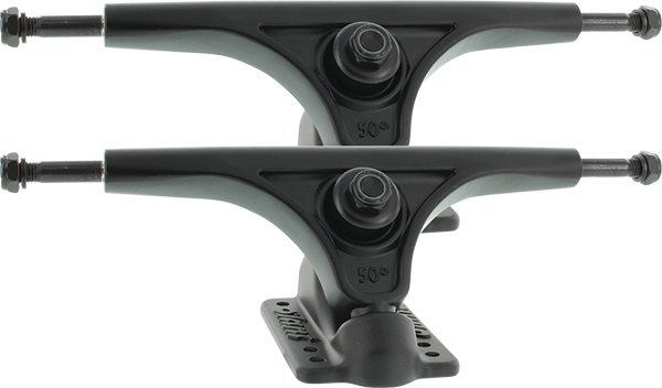 Slant Trucks Inverted Truck 180MM Flat Black (Pair)