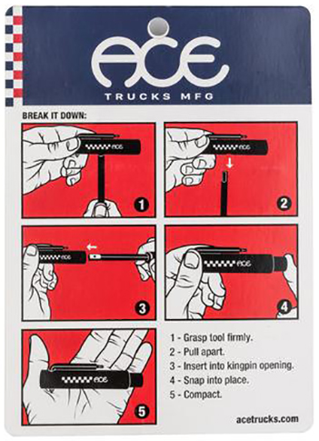 ACE CLASSIC COLLAPSIBLE SKATE TOOL