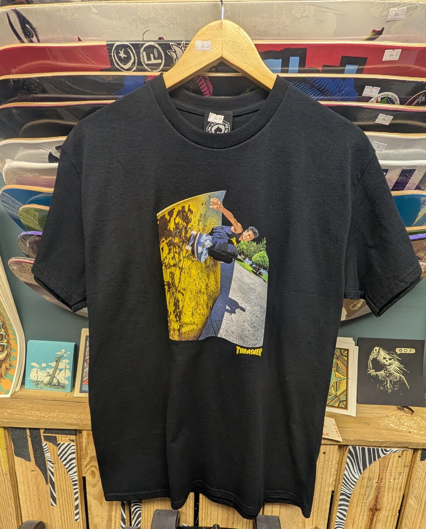 Thrasher wallride shirt