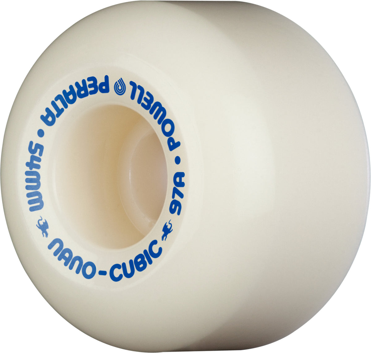 Powell Peralta Nano-Cubic 97A - Asymmetrical Shape 54mm x 36mm 97A Skateboard Wheels 4pk