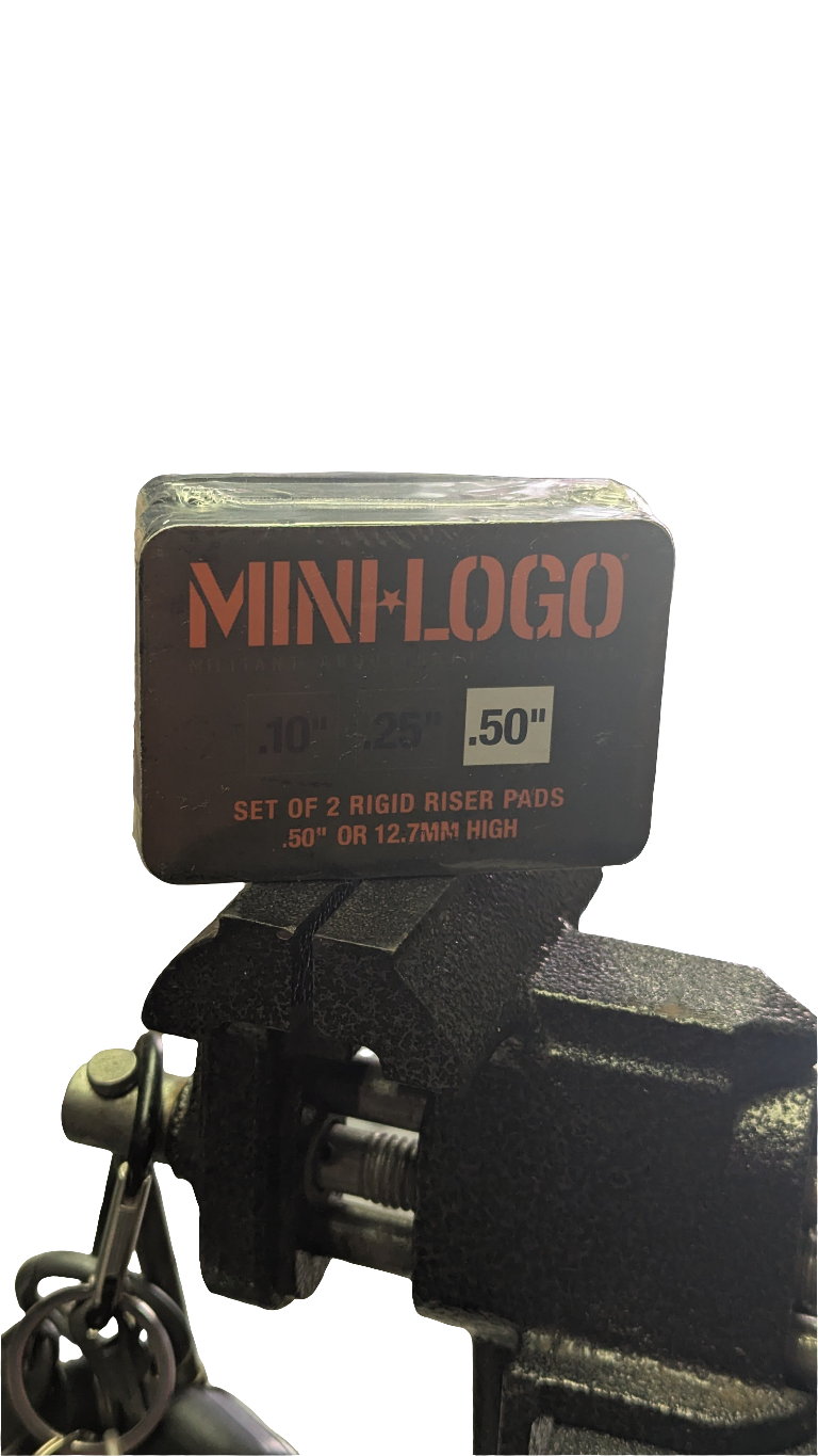 Mini Logo Shock Pads 1/10" Black
