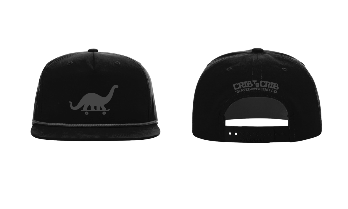 CRIB TO CRIB 5-PANEL FLAT BILL SUMMER HAT - 2026 (pre-order)