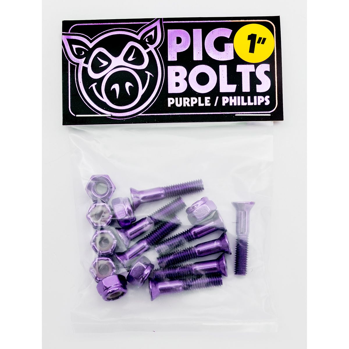 Pig Purple Hardware Phillips 1"