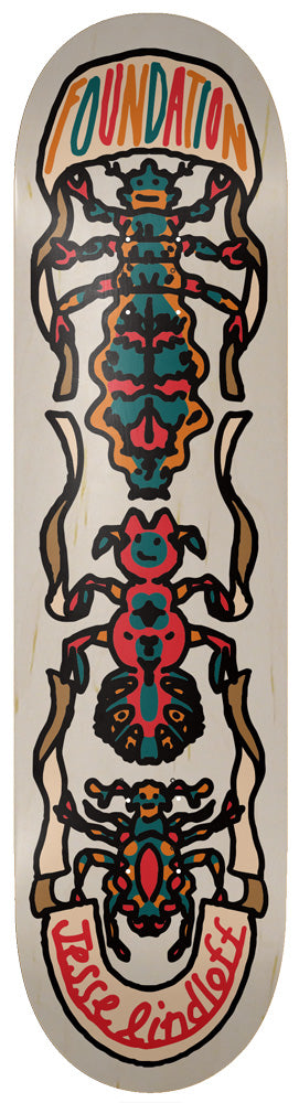 Foundation Jesse Lindloff Bugs Deck 8.50