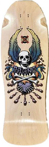 Brand-X Team X-Con Natural Shaped Deck 10.00 X 30.00 (HAND SCREENED)
