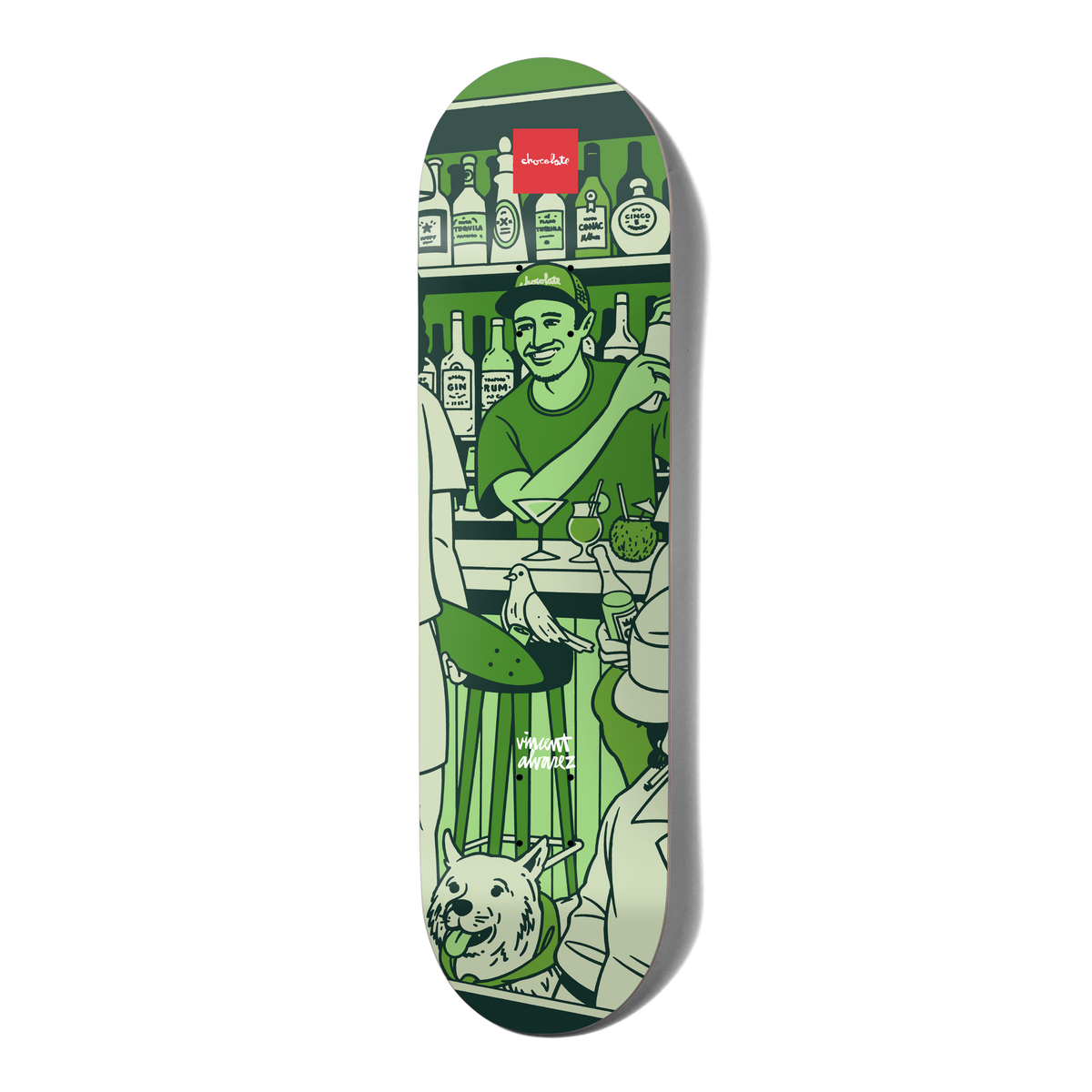Chocolate Alvarez Bar Series III Deck 8.25