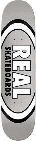 Real Team Classic Oval Silver Deck 7.75
