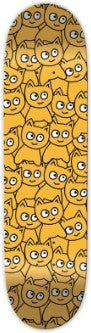 Meow Team Sticker Pile OG Deck 8.25