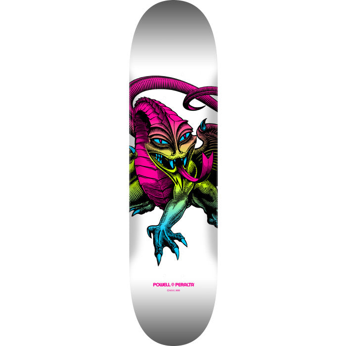 Powell Caballero Dragon Lime Fade/White Deck 8.25