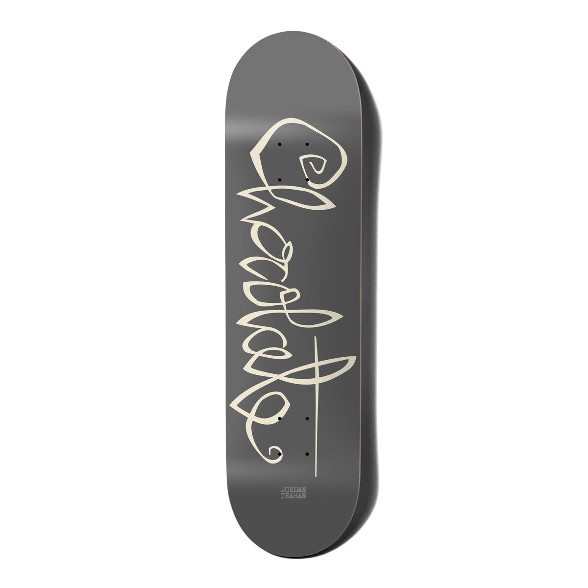 Chocolate Trahan OG Script Deck 8.125