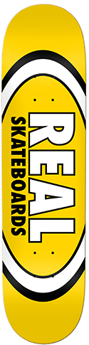 Real Team Classic Oval Yellow Deck 8.06
