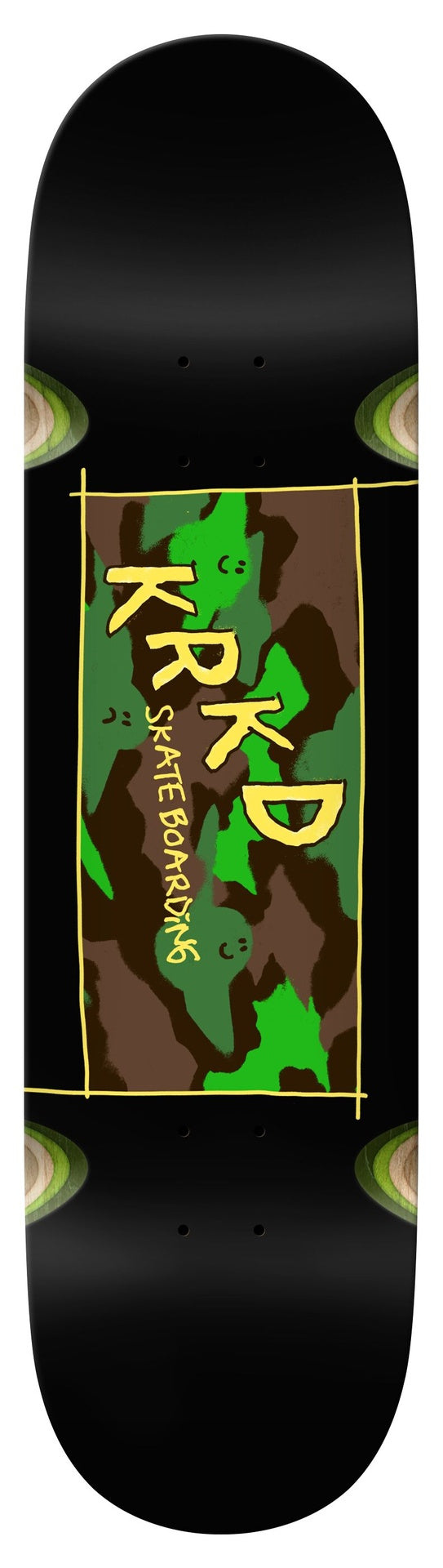 Krooked Team Kamo Black Deck 8.25