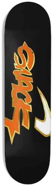 Snack Team Taiko Stroke Black Deck 8.50