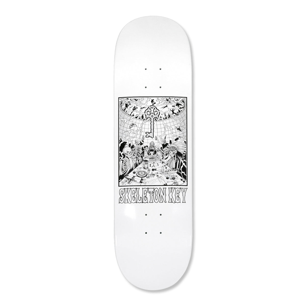 Skeleton Key Team Council Of Rad II White Deck 8.50