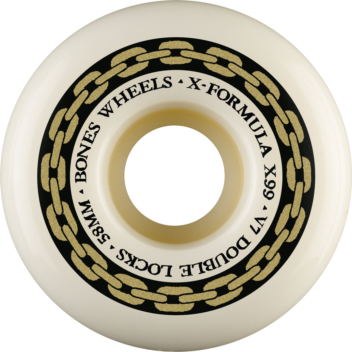 Bones X-Formula Double Locks V7 58MM 99A (Set of 4)