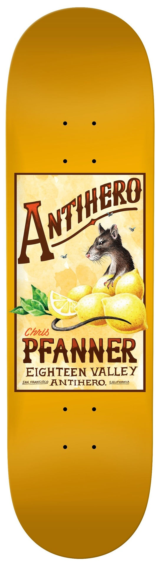 Anti-Hero Pfanner Homer 2 Deck 8.25