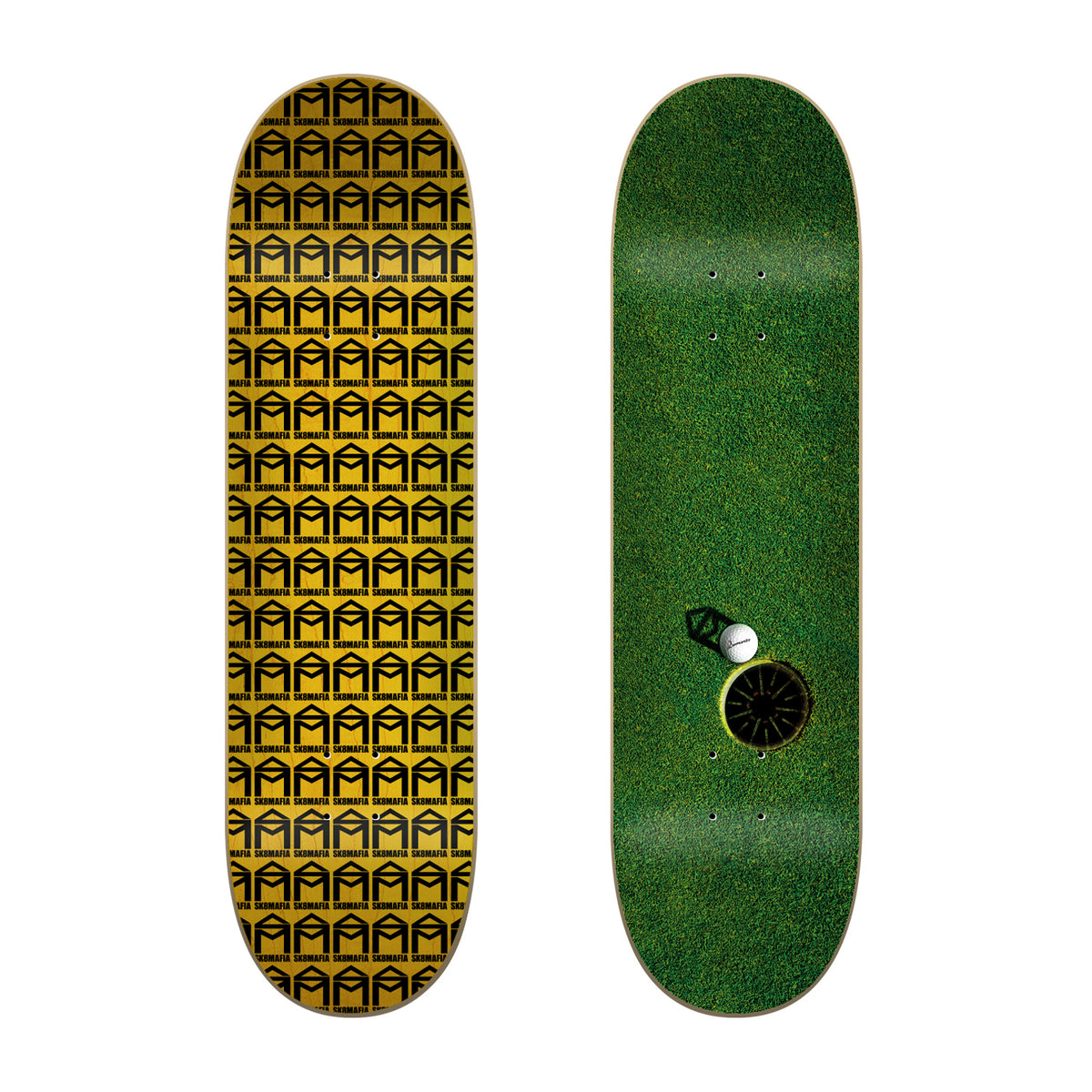 SK8MAFIA Sarmiento Green Deck 7.75