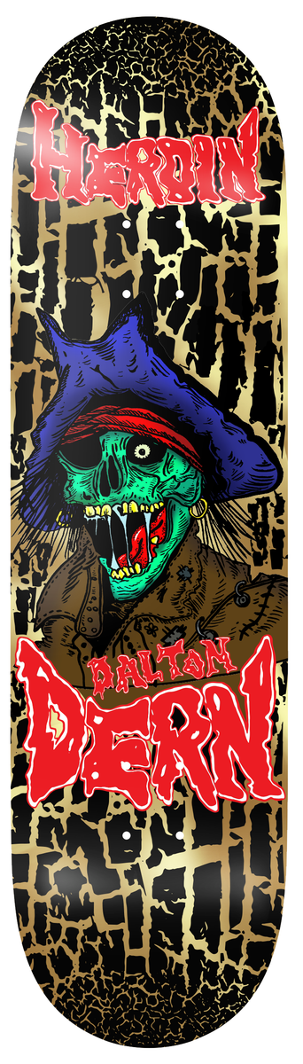 Heroin Dalton Dern KO2 Pirate Deck 8.75