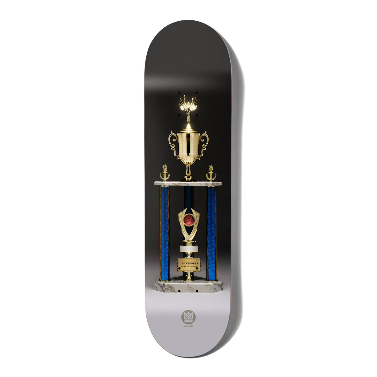 Chocolate Trahan Big Crown Deck 8.25