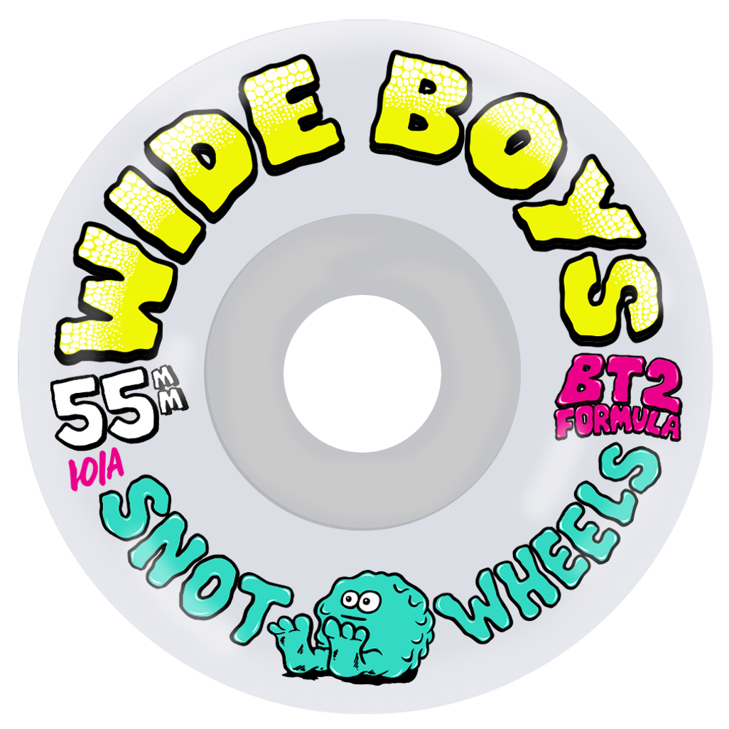 Snot Wide Boys Clear/Yellow 55MM 101A (Set of 4)