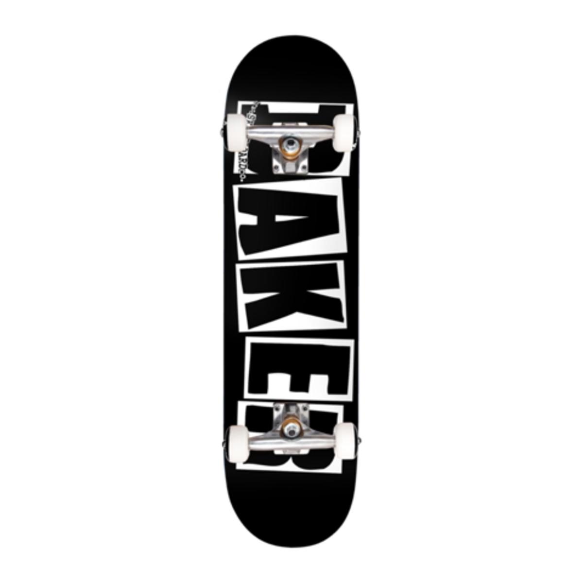 Baker Brand Logo Black Complete 8.25