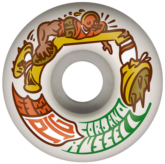 Pig Cordano Russell Football 53MM 99A (Set of 4)