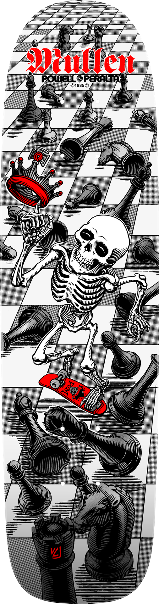 Powell Mullen Bones Brigade Series 17 Deck 7.4 X 27.625