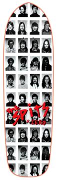 Zero Spits Shools Out Shaped Deck 9.25